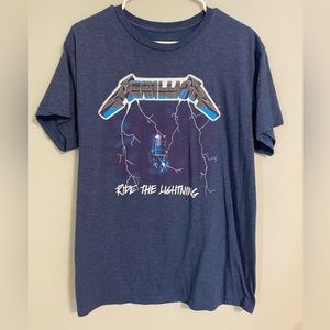 Metallica Ride the lighting shirt